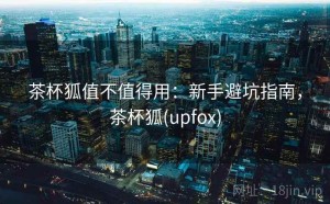 茶杯狐值不值得用：新手避坑指南，茶杯狐(upfox)