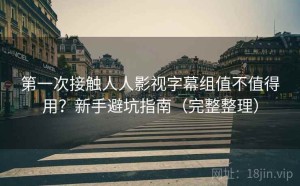 第一次接触人人影视字幕组值不值得用？新手避坑指南（完整整理）