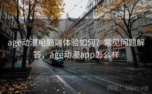 age动漫电脑端体验如何？常见问题解答，age动漫app怎么样