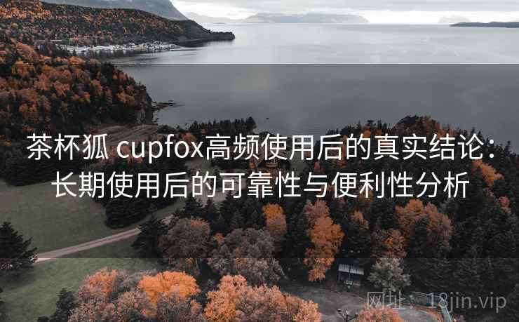 茶杯狐 cupfox高频使用后的真实结论:长期使用后的可靠性与便利性分析 茶杯狐 cupfox高频使用后的真实结论:长期使用后的可靠性与便利性分析