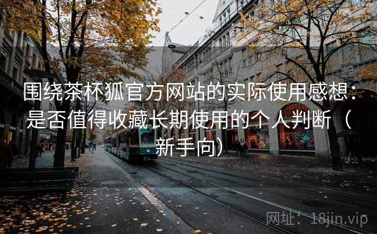 围绕茶杯狐官方网站的实际使用感想:是否值得收藏长期使用的个人判断(新手向) 围绕茶杯狐官方网站的实际使用感想:是否值得收藏长期使用的个人判断(新手向)