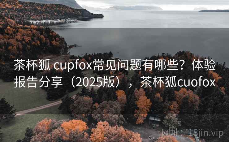 茶杯狐 cupfox常见问题有哪些?体验报告分享(2025版),茶杯狐cuofox 茶杯狐 cupfox常见问题有哪些?体验报告分享(2025版),茶杯狐cuofox