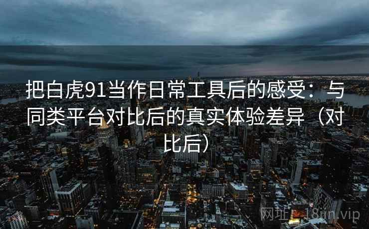 把白虎91当作日常工具后的感受：与同类平台对比后的真实体验差异（对比后）